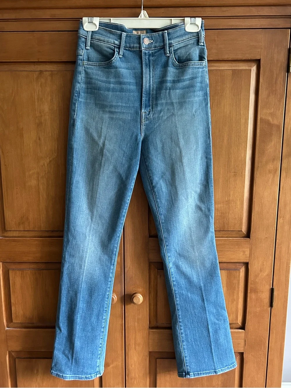 Mother The Hustler Ankle Straight Leg Jeans Size 29 - Picture 1 of 7